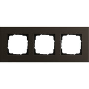 Gira - Abdeckrahmen 3-fach 0213127 aluminium braun