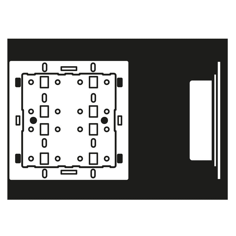 Jung - Taster Tastsensor-Modul 4008 TSM für Universal 8-fach