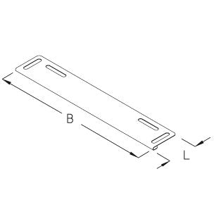 PohlCon (Puk) - Endstück für Kabelrinne Kabelrinnen-Endblech REB 05S