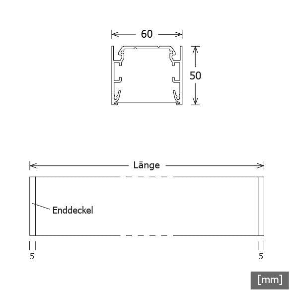 LTS Licht&Leuchten - Pendelleuchte LED-Pendelleuchte MLP060108303OPDDA.ws 830, DALI, ws