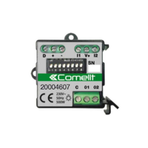 Comelit - Bussystem-Basismodul Schaltmodul 20004607 2 Ein-, 2 Ausgänge