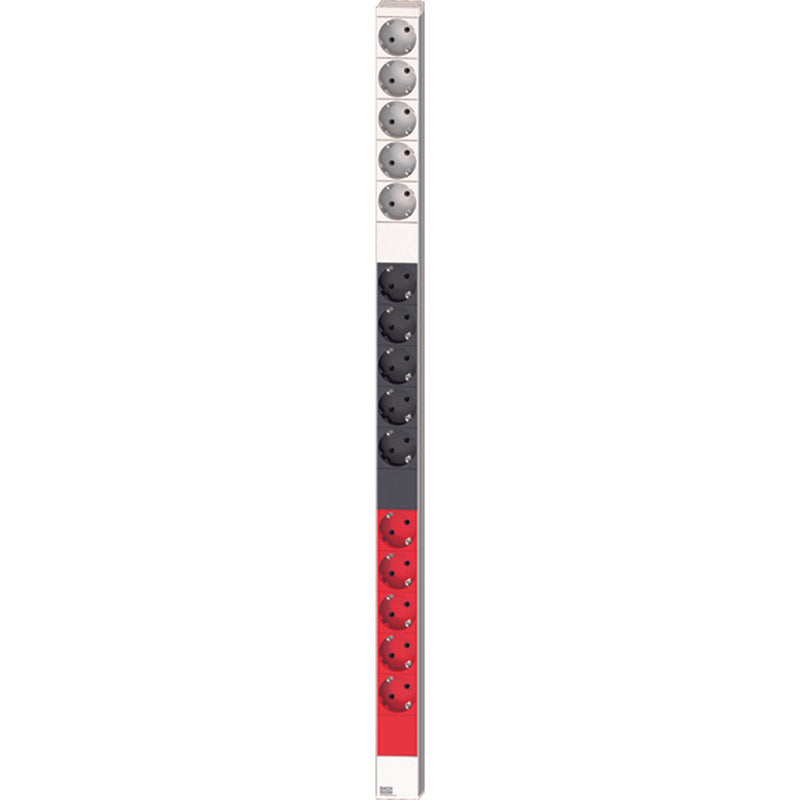 Bachmann - Power distribution unit (PDU) Steckdosenleiste 800.0107 1HE 15xSchutz. 3ph