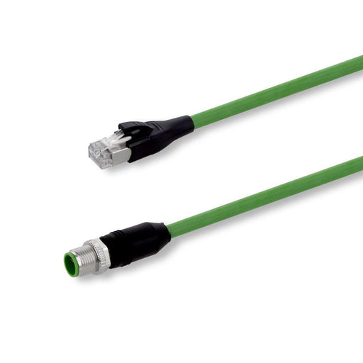 Di-soric - Konfektioniertes Sensor-Aktor-Kabel Anschlusskabel Ethernet VSHM-Z-15/RJ45-X Stecker, M12, gerade