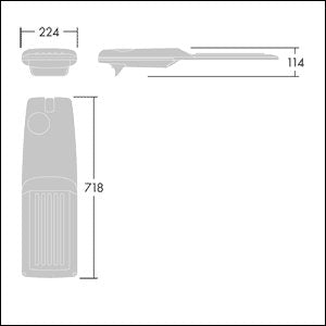 Thorn - Straßen- und Platzleuchte LED-Straßenleuchte IP 72L50- #92904792 740
