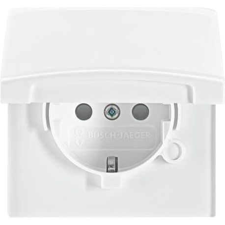 Busch-Jaeger - Steckdose Schuko-Steckdoseneinsatz 20 EUGKB-34-101 IP44 alpinweiß