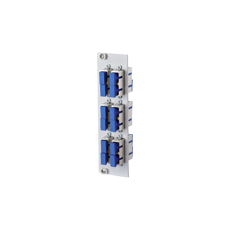 Metz Connect - Patchpanel LWL Frontplatte OpDAT REGpro 15024AD206-E 6xSC-D SM