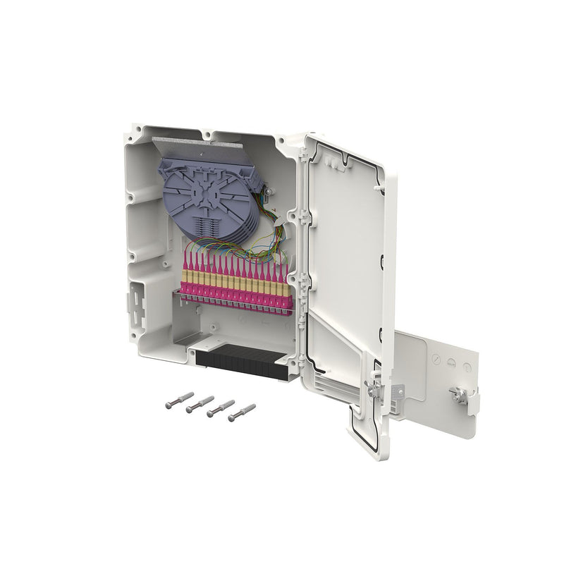 Metz Connect - Patchpanel LWL OpDAT MV 18xSC-S OM4 15036C71D18-E splice IP54