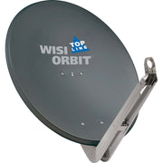 Wisi - Satellitenantenne Offset-Antenne OA85H 85cm, anthrazit