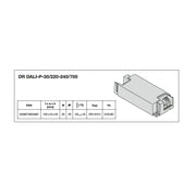 Ledvance - Downlight/Strahler/Flutlicht LED-Downlight DLSLIM.DAD280V25WMS 840, DALI