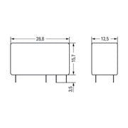 WAGO - Schaltrelais Elementarrelais 788-196 DC 12V,1Wechsler − 20 Stück