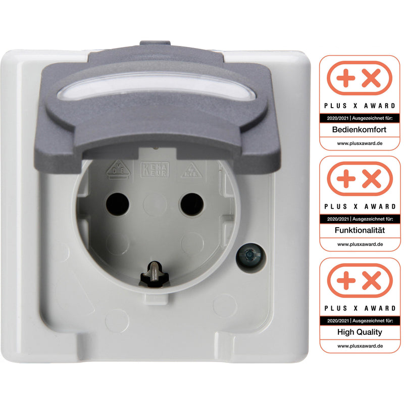 Kopp - Steckdose Schutzk.-Steckdose 103356006 16A,250V,gr