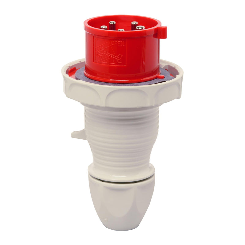 Walther Werke - CEE-Stecker (IEC 60309) Wasserdichter Stecker 32A 239501 5P 1h