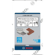Bosch - Versenkbohrer PRO Socket 2608599047 Trockenbohrkrone 68