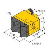 Turck - Induktiver Näherungsschalter Sensor NI4-DSU35TC-2AP4X2 induktiv