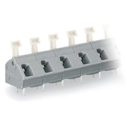 WAGO - Leiterplattenklemme 256-606 Drücker,2,5 mm²,grau − 15 Stück