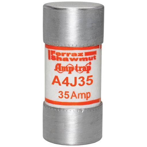 Mersen - Zylindrische Sicherung Sicherungseinsatz Class J A4J35 F A4J 27x60 35A − 10 Stück