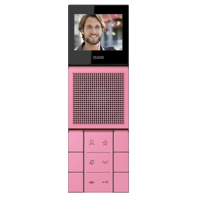 Jung - Innenstation für Türkommunikation SIB Video-Innenstation SI VI LC 627 246 LS 4320C