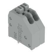 WAGO - Leiterplattenklemme 250-403 Drücker,0,5mm²,grau − 130 Stück