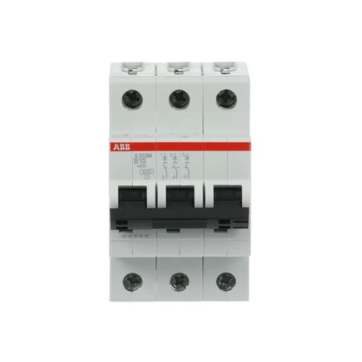 ABB Stotz S&J - Leitungsschutzschalter Sicherungsautomat S203M-B10 10kA 10A B 3p