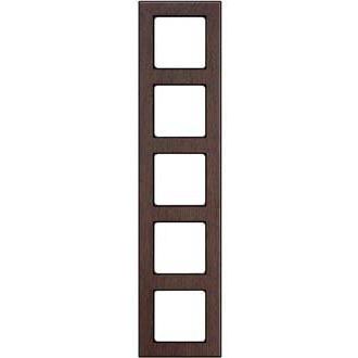 Peha - Abdeckrahmen Rahmen 5-fach D 20.675.200.192 Holz wenge-psw