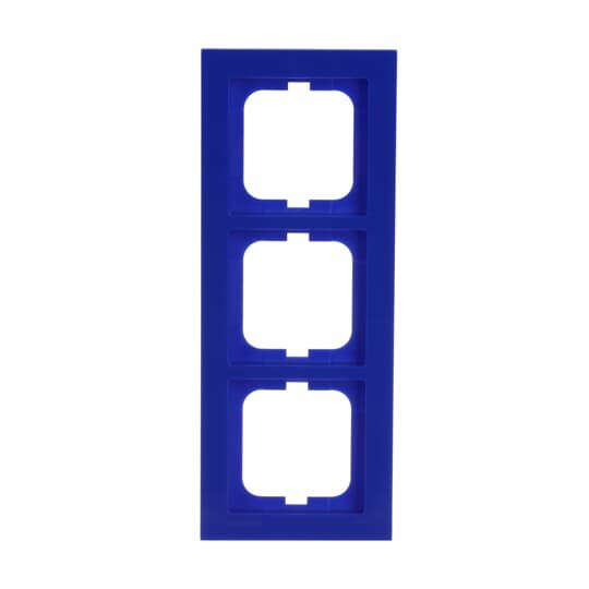 Busch-Jaeger - Abdeckrahmen Rahmen 3-fach 1723-288 blau