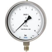 Wika Wiegand - Rohrfedermanometer Feinmessmano 332.30.160 VA 7485267 100barCl06G1/2Bunt