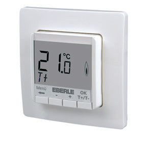 Eberle Controls - Raumthermostat/Uhrenthermostat UP-Temperaturregler FIT np 3R / weiß weiß