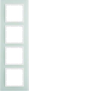 Berker - Abdeckrahmen Rahmen 4f.pws 10146909 senkrecht/waagerecht