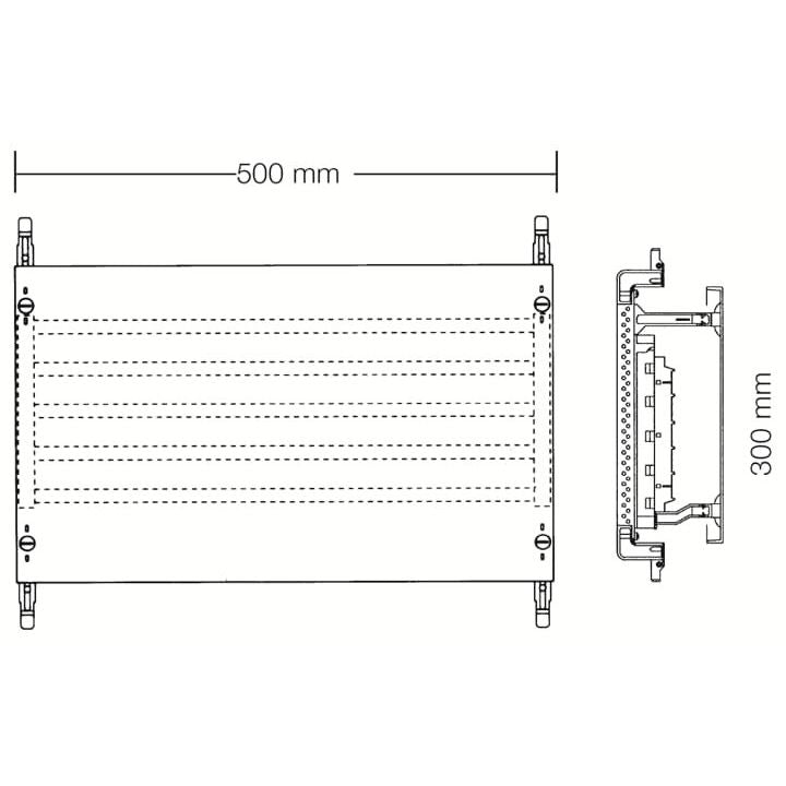 Striebel&John - Verteilerbaugruppe Sammelschienen Kombi-Set ED72SA