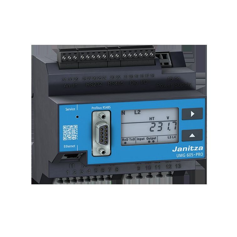 Janitza Electronic - Kombimessgerät Netzanalysator UL UMG 605-PRO 24V (UL) 20-55VAC,20-77DC
