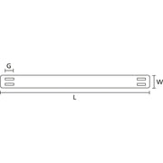HellermannTyton - Kabelmarkierungssystem Kennzeichnungspfeil AT1 PA66 BK 100 62,5x4,7mm schwarz − 100 Stück