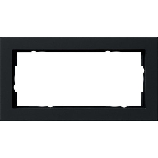 Gira - Abdeckrahmen 2f. sw 100209