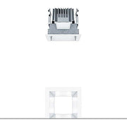 Zumtobel Group - Downlight/Strahler/Flutlicht LED - Deckeneinbauleuchte PANOS EVO #60815229 Q100L 18W830230VALWH