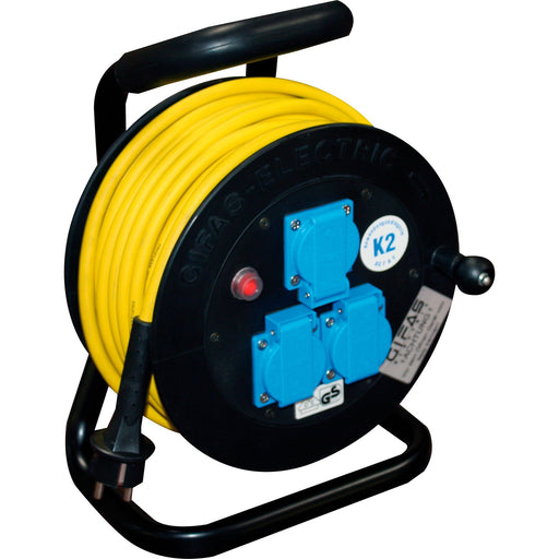 Gifas Electric - Kabeltrommel Vollgummi-Leitungsroller 501RB20315/03/111