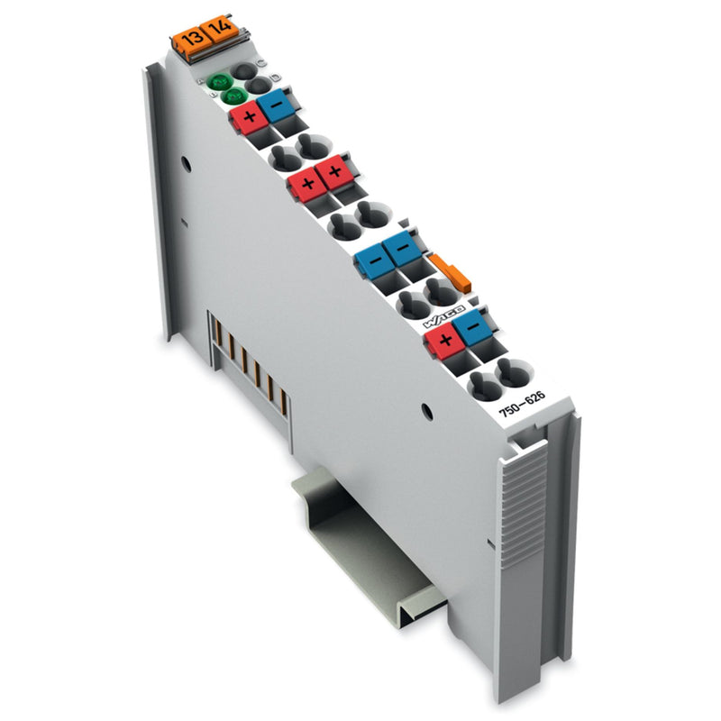 WAGO - Feldbus, Dez. Peripherie - Einspeise- und Segmentmodul Buskoppler 750-626 24VDC Netzteilfilter