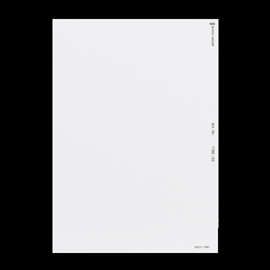 Busch-Jaeger - Kennzeichnungsmaterial Beschriftungsbogen 1799/03 transparent