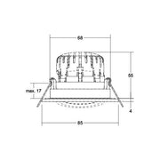 Brumberg Leuchten - Downlight/Strahler/Flutlicht LED-Einbaustrahler 230V 39484183