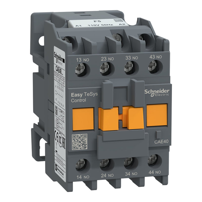 Schneider Electric - Hilfsschütz, Relais Steuerrelais Easy TeSys CAE40F5 4NO 110V AC 50HZ