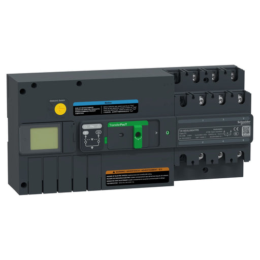 Schneider Electric - Lastschalter Netzumschaltung autom. TA16D3L0804TPE 80A 3P LCD 400VAC