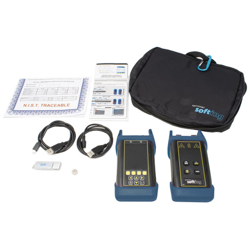 Softing IT - Mess-/Testgerät für Kommunikationstechnik FiberXpert 700 Quad MM SM 237114 Dämpfungs-Mess-Kit