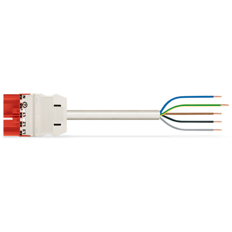 WAGO - Konfektionierte Leitung für steckbare Gebäudeinstallation konfekt. Anschlussleitung 771-9975/217-202 Eca,Stecker