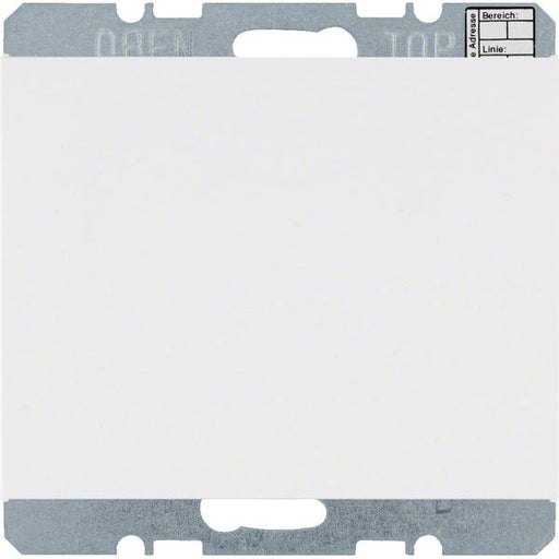 Berker - Bussystem-Raumtemperaturregler KNX-Sensor 75441379 polarweiß glänzend