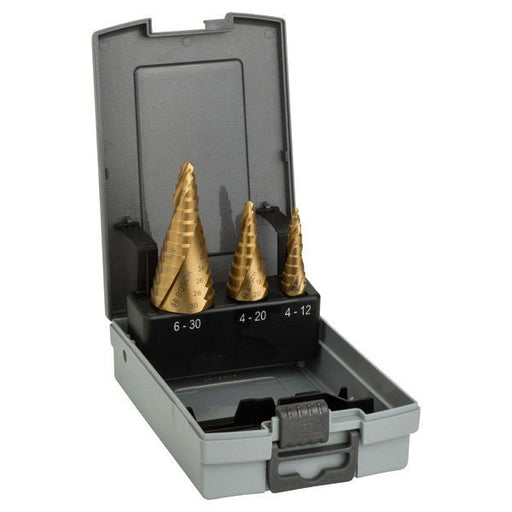 Bosch - Bohrer-Set HSS-TiN-Stufenbohrerset, 2608587432 3-tlg
