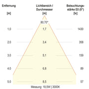 EVN Lichttechnik - Decken-/Wandleuchte LED-Deckenleuchte DSR54190125 ML, MC