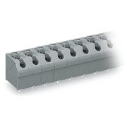 WAGO - Leiterplattenklemme 250-611 Drücker,1,5mm²,grau − 10 Stück