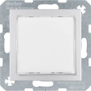 Berker - Info-Lichtsignal für Installationsschalterprogramme LED-Signallicht 29511404 RGB alu-lackiert