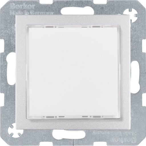 Berker - Info-Lichtsignal für Installationsschalterprogramme LED-Signallicht 29511404 RGB alu-lackiert