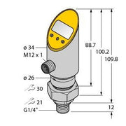 Turck - Druckschalter Drucksensor PS0.25V-50 #6833858 verdrehbar − 1 Stück