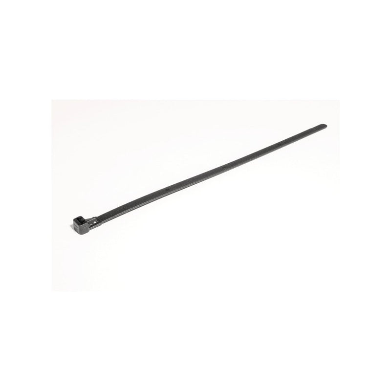 HellermannTyton - Kabelbinder REL250 PA66W BK 100 schwarz − 3000 Stück