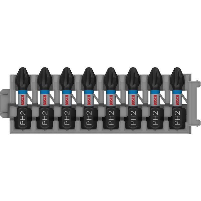 Bosch - Bit-Set PRO Phillips Impact Bit, 2608522324 PH2, 25 mm, 8-tlg